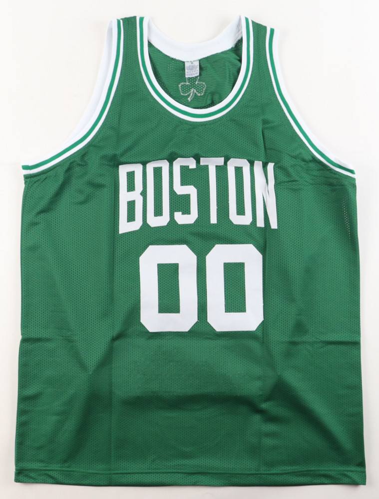 Robert Parish Signed Career Highlight Stat Jersey (Beckett) at PristineAuction.com Robert Parish Signed Career Highlight Stat Jersey (Beckett) at PristineAuction.com