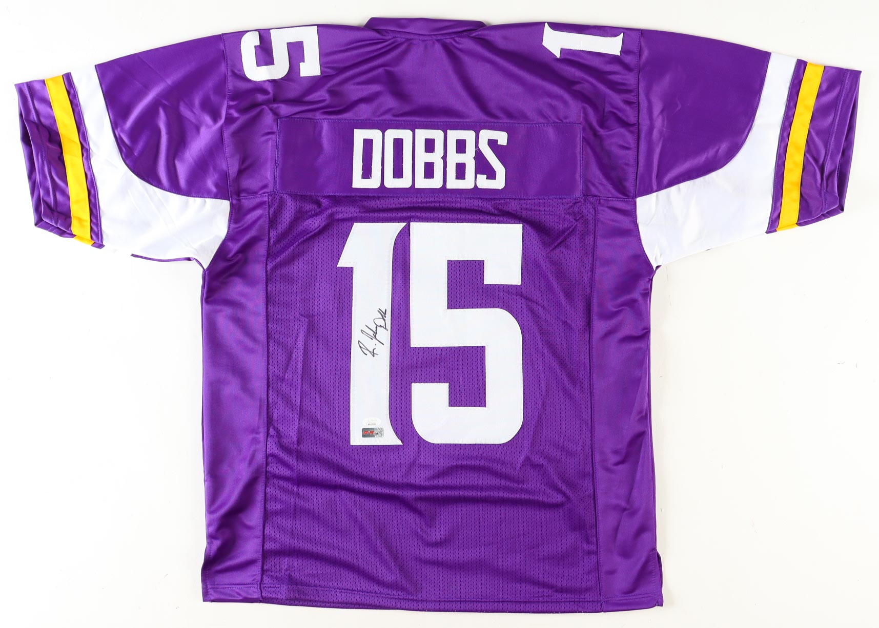 Joshua Dobbs Signed Jersey (JSA & PIA) at PristineAuction.com Joshua Dobbs Signed Jersey (JSA & PIA) at PristineAuction.com