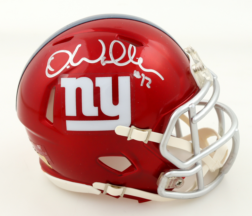 Darren Waller Signed Giants Flash Alternate Speed Mini Helmet (PIA) at PristineAuction.com Darren Waller Signed Giants Flash Alternate Speed Mini Helmet (PIA) at PristineAuction.com