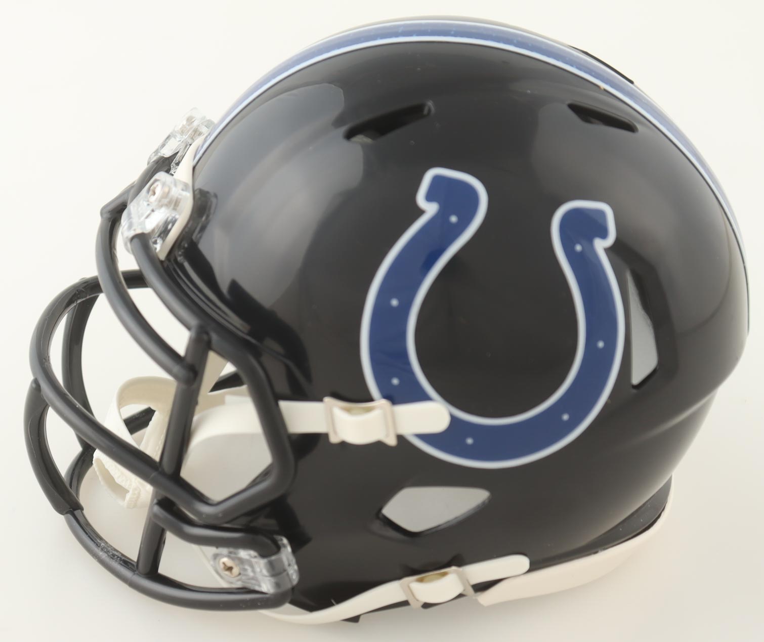 Mike Vanderjagt Signed Colts Speed Mini Helmet Inscribed "2003 Perfect Season" With Field Goal Sketch (Beckett) at PristineAuction.com Mike Vanderjagt Signed Colts Speed Mini Helmet Inscribed "2003 Perfect Season" With Field Goal Sketch (Beckett) at PristineAuction.com