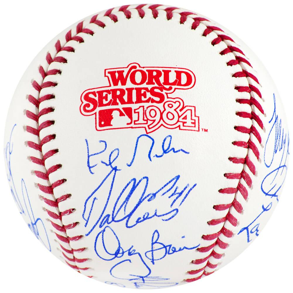 Alan Trammell Signed Rawlings Official 1984 World Series Detroit Tigers Baseball W 84 Ws Mvp Schwartz Authenticated Alan Trammell Signed Rawlings Official 1984 World Series Detroit Tigers Baseball W 84 Ws Mvp Schwartz Authenticated