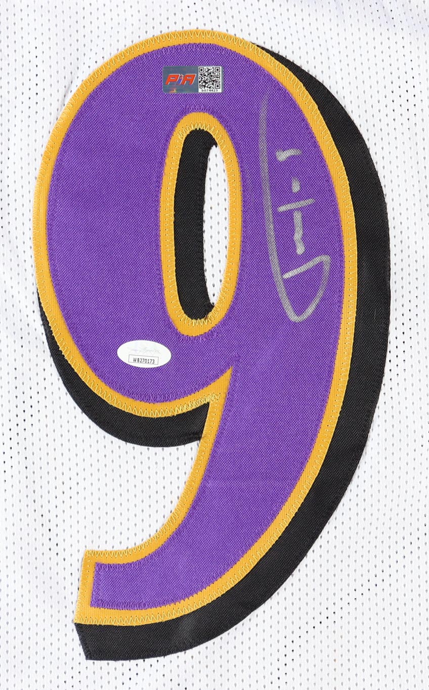 Justin Tucker Signed Jersey (JSA & PIA) at PristineAuction.com Justin Tucker Signed Jersey (JSA & PIA) at PristineAuction.com