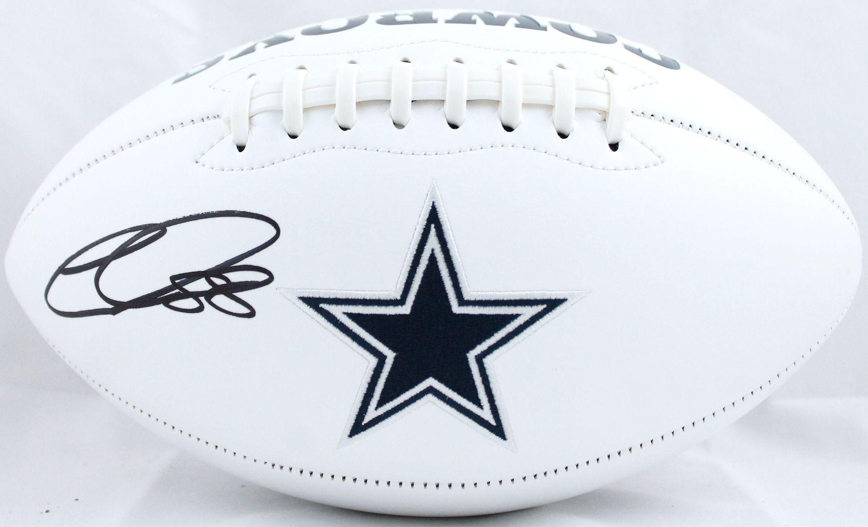 CeeDee Lamb Signed Cowboys Logo Football (Fanatics) at PristineAuction.com CeeDee Lamb Signed Cowboys Logo Football (Fanatics) at PristineAuction.com
