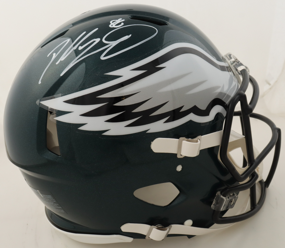 Dallas Goedert Signed Eagles Full-Size Authentic On-Field Speed Helmet (Fanatics) at PristineAuction.com Dallas Goedert Signed Eagles Full-Size Authentic On-Field Speed Helmet (Fanatics) at PristineAuction.com