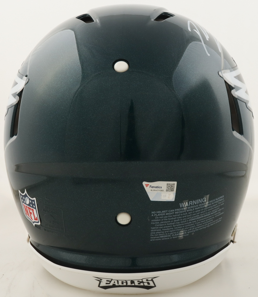 Dallas Goedert Signed Eagles Full-Size Authentic On-Field Speed Helmet (Fanatics) at PristineAuction.com Dallas Goedert Signed Eagles Full-Size Authentic On-Field Speed Helmet (Fanatics) at PristineAuction.com