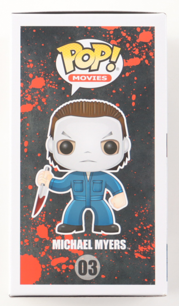 Nick Castle Signed "Halloween" #03 Michael Myers Funko Pop! Vinyl Figure Inscribed "The Shape" (JSA) at PristineAuction.com Nick Castle Signed "Halloween" #03 Michael Myers Funko Pop! Vinyl Figure Inscribed "The Shape" (JSA) at PristineAuction.com