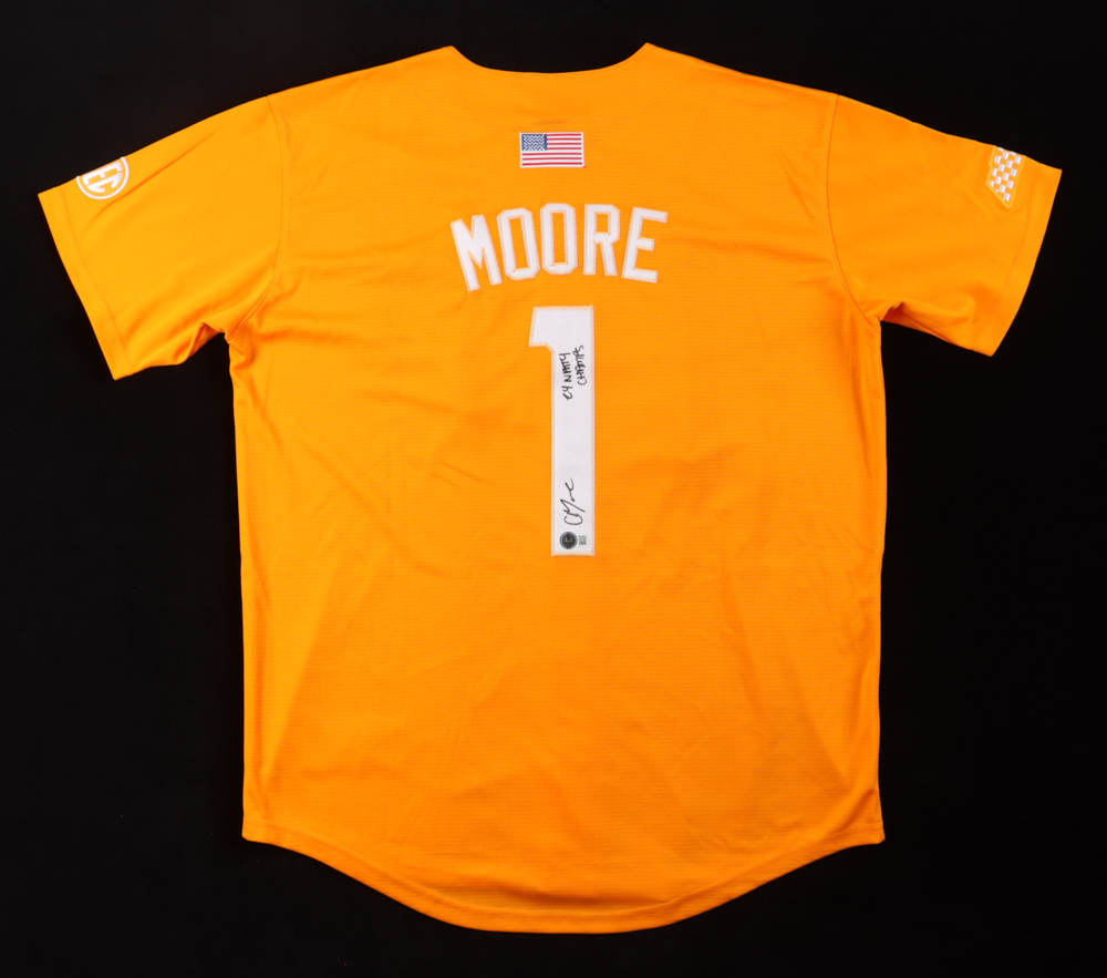 Christian Moore Signed Jersey "24 Natty Champs" (Beckett) at PristineAuction.com Christian Moore Signed Jersey "24 Natty Champs" (Beckett) at PristineAuction.com