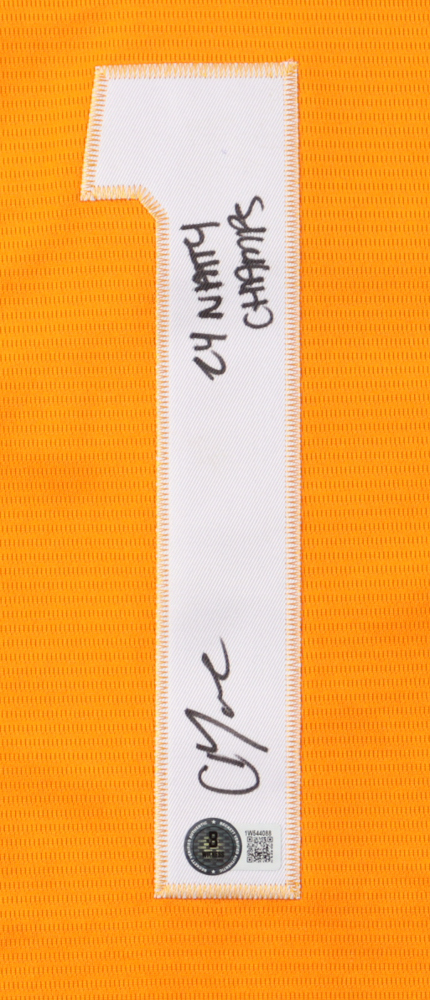 Christian Moore Signed Jersey "24 Natty Champs" (Beckett) at PristineAuction.com Christian Moore Signed Jersey "24 Natty Champs" (Beckett) at PristineAuction.com