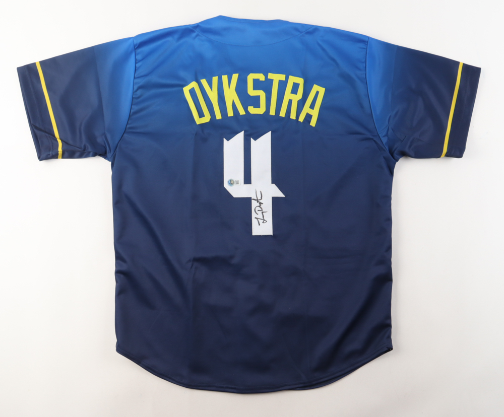 Lenny Dykstra Signed Jersey (Beckett) at PristineAuction.com Lenny Dykstra Signed Jersey (Beckett) at PristineAuction.com