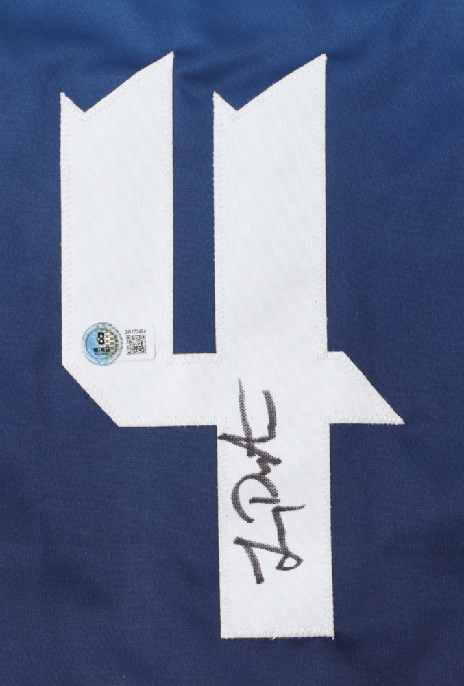 Lenny Dykstra Signed Jersey (Beckett) at PristineAuction.com Lenny Dykstra Signed Jersey (Beckett) at PristineAuction.com