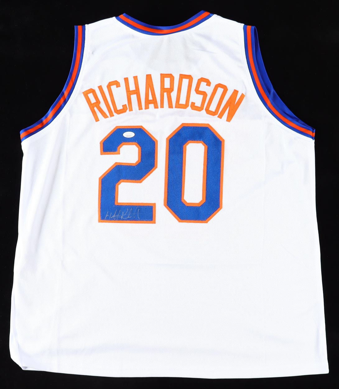 Micheal "Sugar" Ray Richardson Signed Jersey (JSA) at PristineAuction.com Micheal "Sugar" Ray Richardson Signed Jersey (JSA) at PristineAuction.com