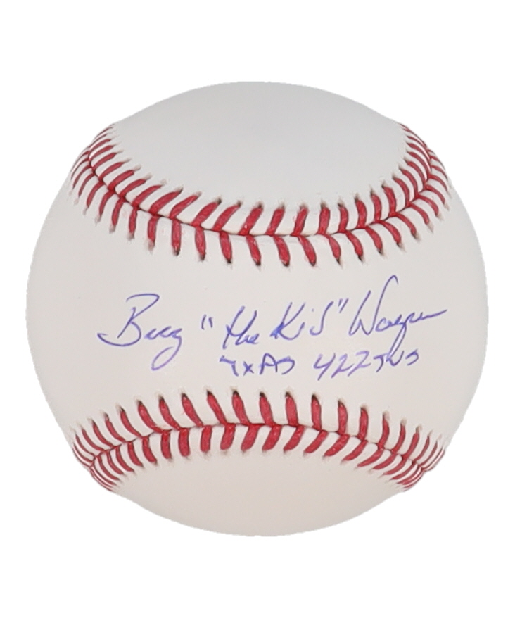 Billy "The Kid" Wagner Signed OML Baseball Inscribed "7x AS, 422 Saves" (JSA) at PristineAuction.com Billy "The Kid" Wagner Signed OML Baseball Inscribed "7x AS, 422 Saves" (JSA) at PristineAuction.com