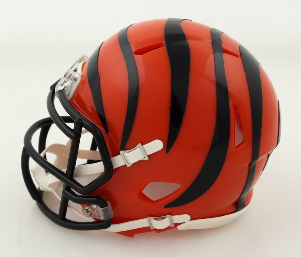 Chad "Ochocinco" Johnson Signed Bengals Speed Mini Helmet (JSA) at PristineAuction.com Chad "Ochocinco" Johnson Signed Bengals Speed Mini Helmet (JSA) at PristineAuction.com