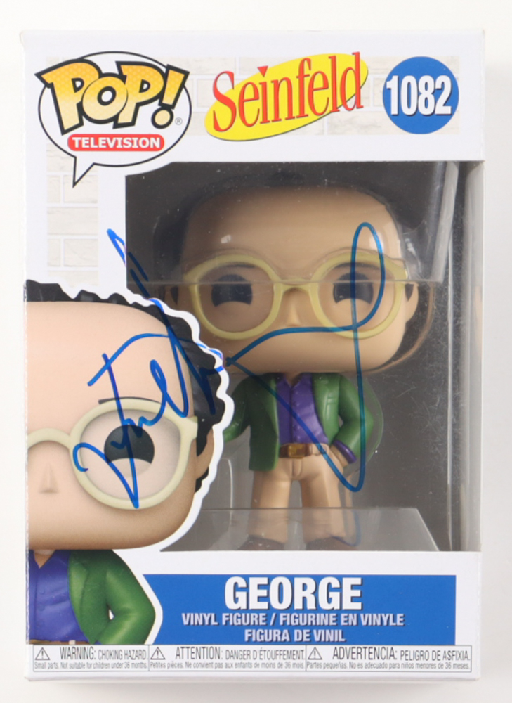 Jason Alexander Signed "Seinfeld" #1082 George Funko Pop! Vinyl Figure (AutographCOA) at PristineAuction.com Jason Alexander Signed "Seinfeld" #1082 George Funko Pop! Vinyl Figure (AutographCOA) at PristineAuction.com