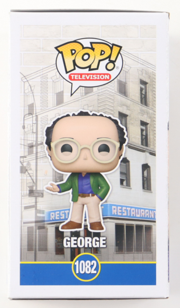 Jason Alexander Signed "Seinfeld" #1082 George Funko Pop! Vinyl Figure (AutographCOA) at PristineAuction.com Jason Alexander Signed "Seinfeld" #1082 George Funko Pop! Vinyl Figure (AutographCOA) at PristineAuction.com