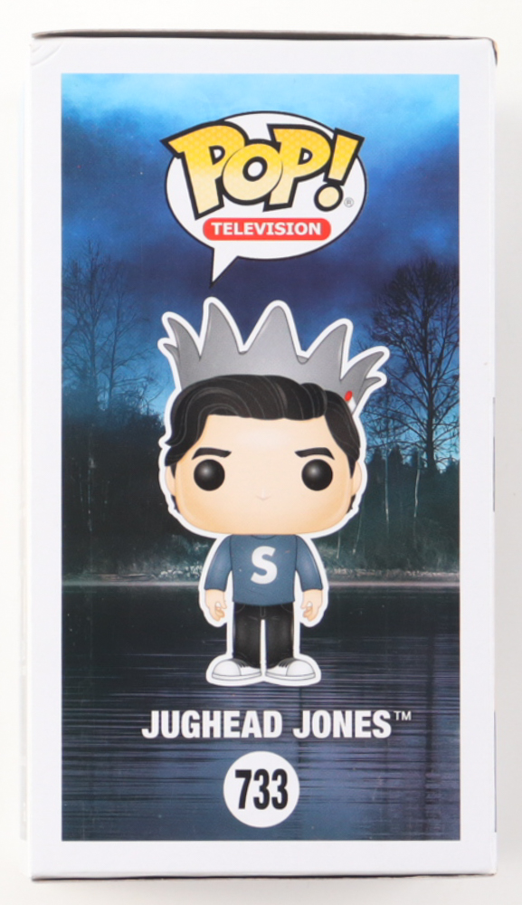 Charles Melton Signed "Riverdale" #733 Jughead Jones Funko Pop! Vinyl Figure (AutographCOA) at PristineAuction.com Charles Melton Signed "Riverdale" #733 Jughead Jones Funko Pop! Vinyl Figure (AutographCOA) at PristineAuction.com
