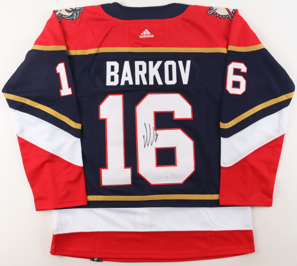Aleksander Barkov Signed Jersey (JSA) at PristineAuction.com Aleksander Barkov Signed Jersey (JSA) at PristineAuction.com