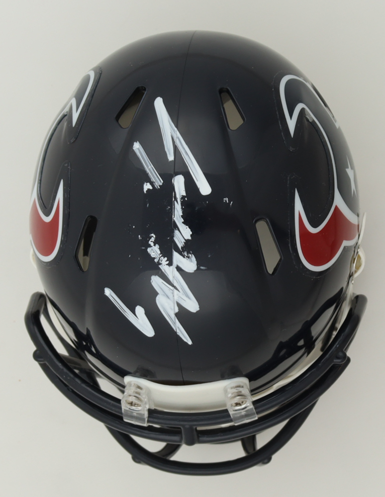 C. J. Stroud Signed Texans Speed Mini Helmet (Fanatics) at PristineAuction.com C. J. Stroud Signed Texans Speed Mini Helmet (Fanatics) at PristineAuction.com
