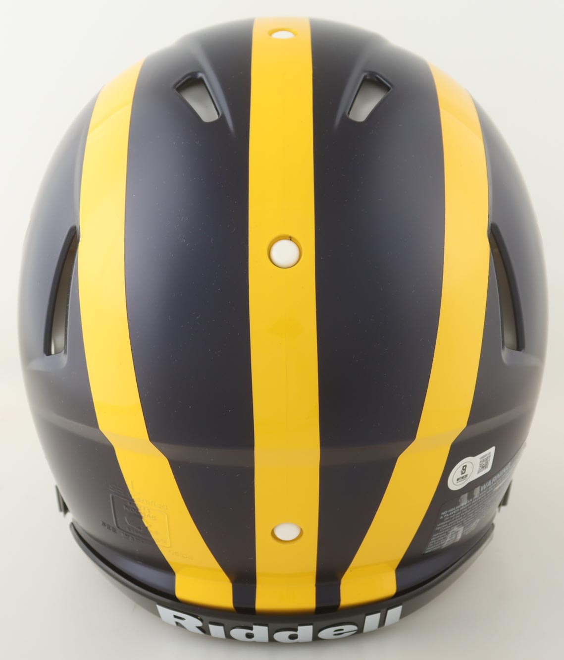 J. J. McCarthy Signed Michigan Wolverines Full-Size On-Field Authentic Speed Helmet (Beckett) at PristineAuction.com J. J. McCarthy Signed Michigan Wolverines Full-Size On-Field Authentic Speed Helmet (Beckett) at PristineAuction.com