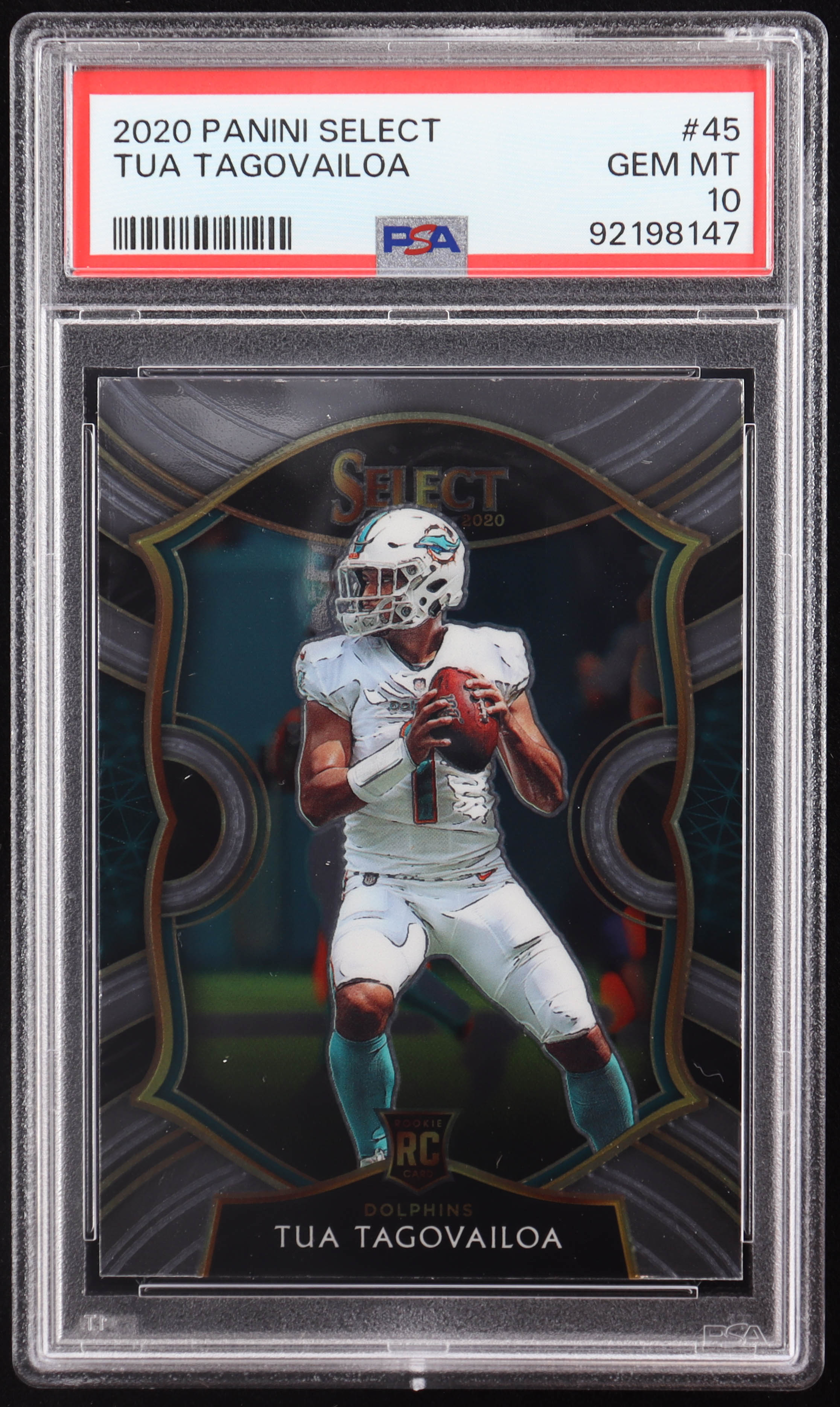 Tua Tagovailoa 2020 Select #45 RC (PSA 10) at PristineAuction.com Tua Tagovailoa 2020 Select #45 RC (PSA 10) at PristineAuction.com