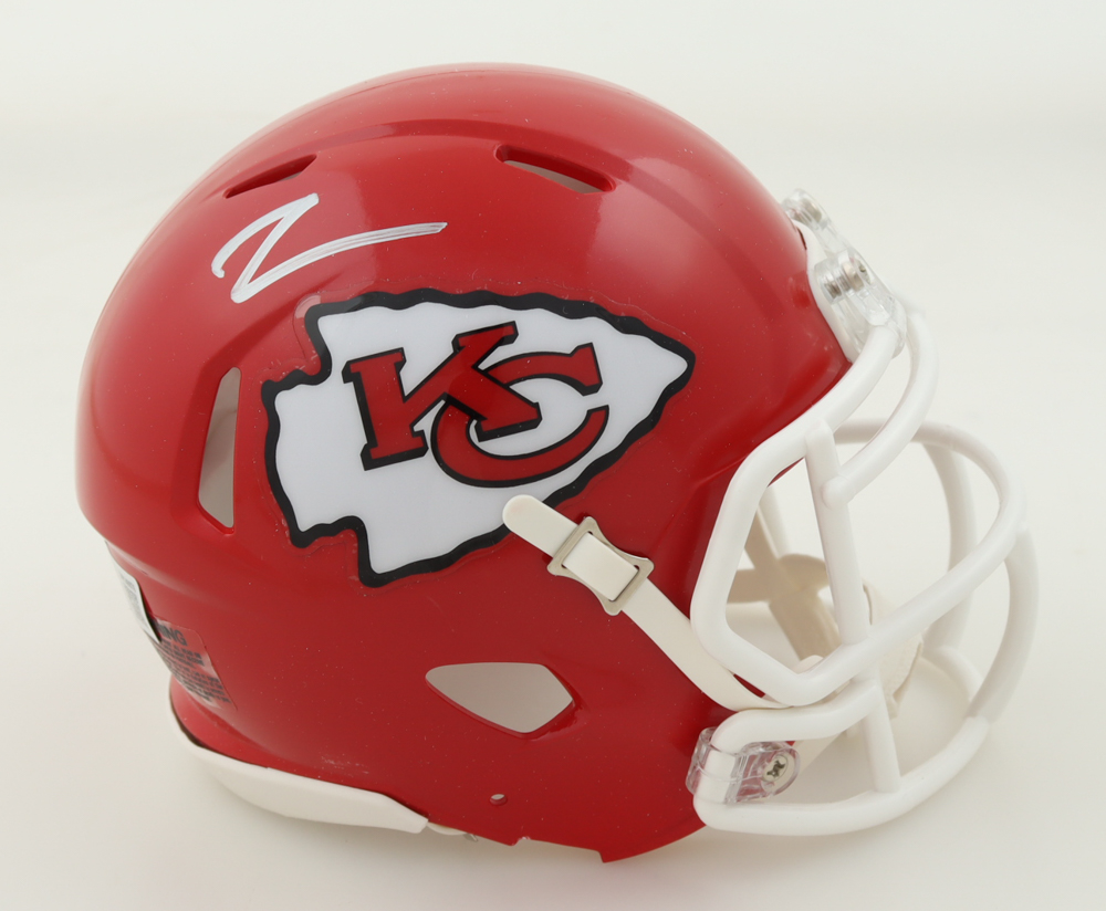 Leo Chenal Signed Chiefs Speed Mini Helmet (Beckett) at PristineAuction.com Leo Chenal Signed Chiefs Speed Mini Helmet (Beckett) at PristineAuction.com