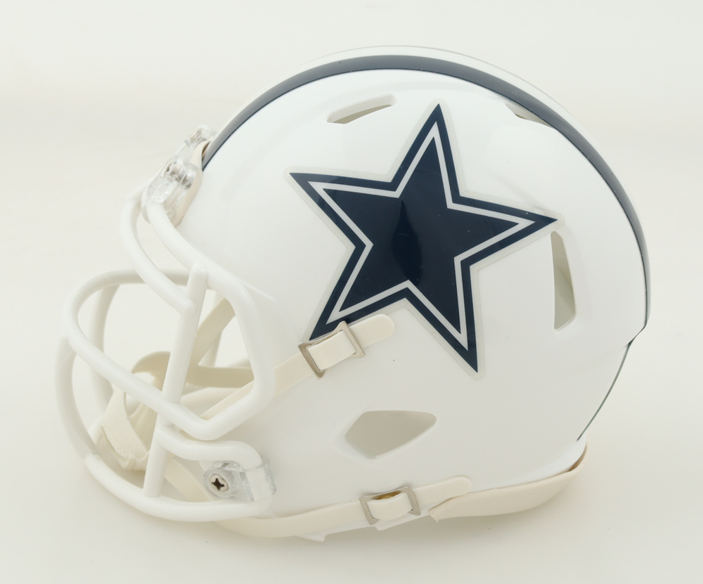 Mel Renfro Signed Cowboys Speed Mini Helmet Inscribed "HOF '96" (JSA & PIA) at PristineAuction.com Mel Renfro Signed Cowboys Speed Mini Helmet Inscribed "HOF '96" (JSA & PIA) at PristineAuction.com