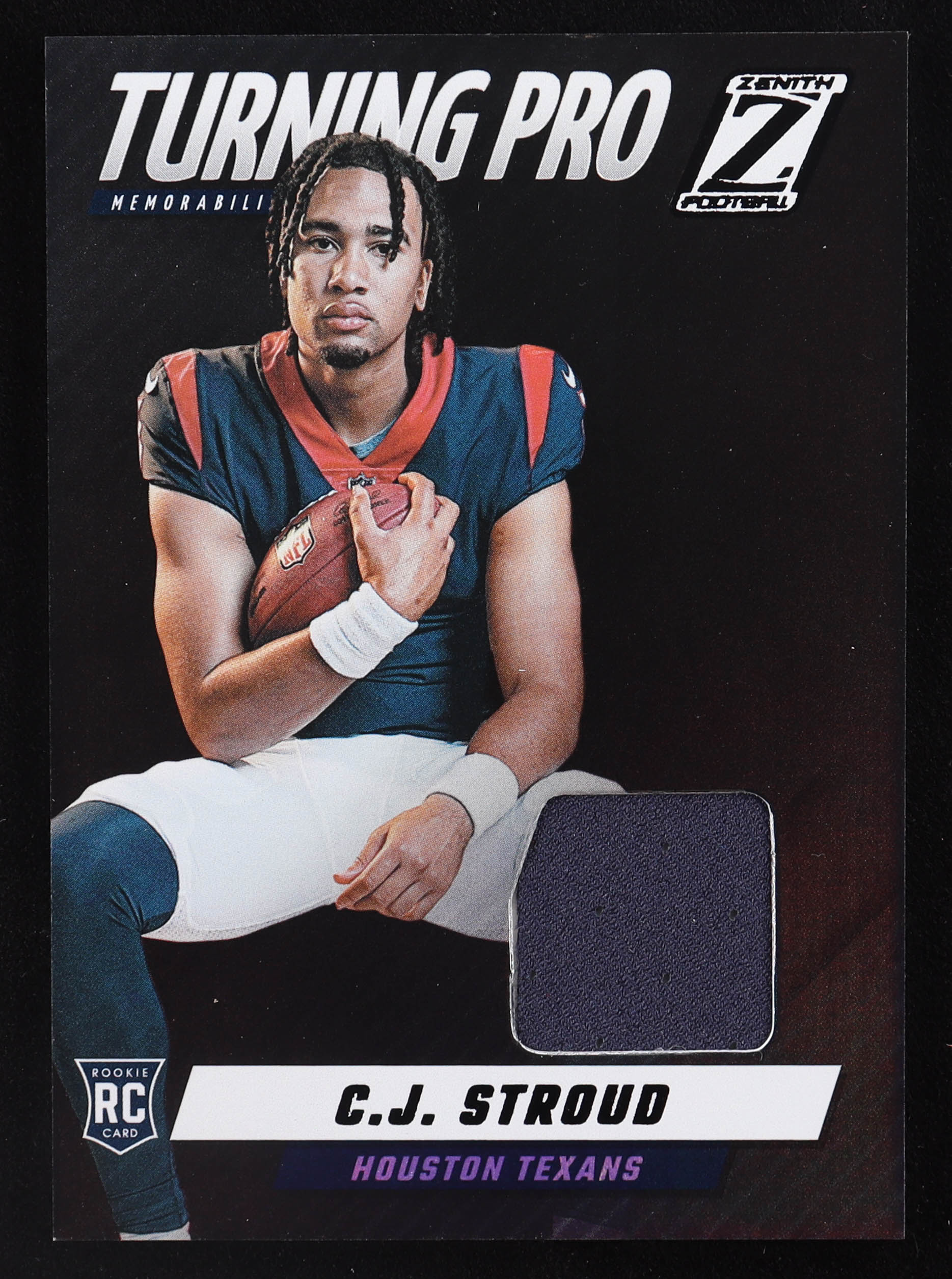 CJ Stroud 2023 Zenith Turning Pro Materials #TPMCSD RC at PristineAuction.com CJ Stroud 2023 Zenith Turning Pro Materials #TPMCSD RC at PristineAuction.com
