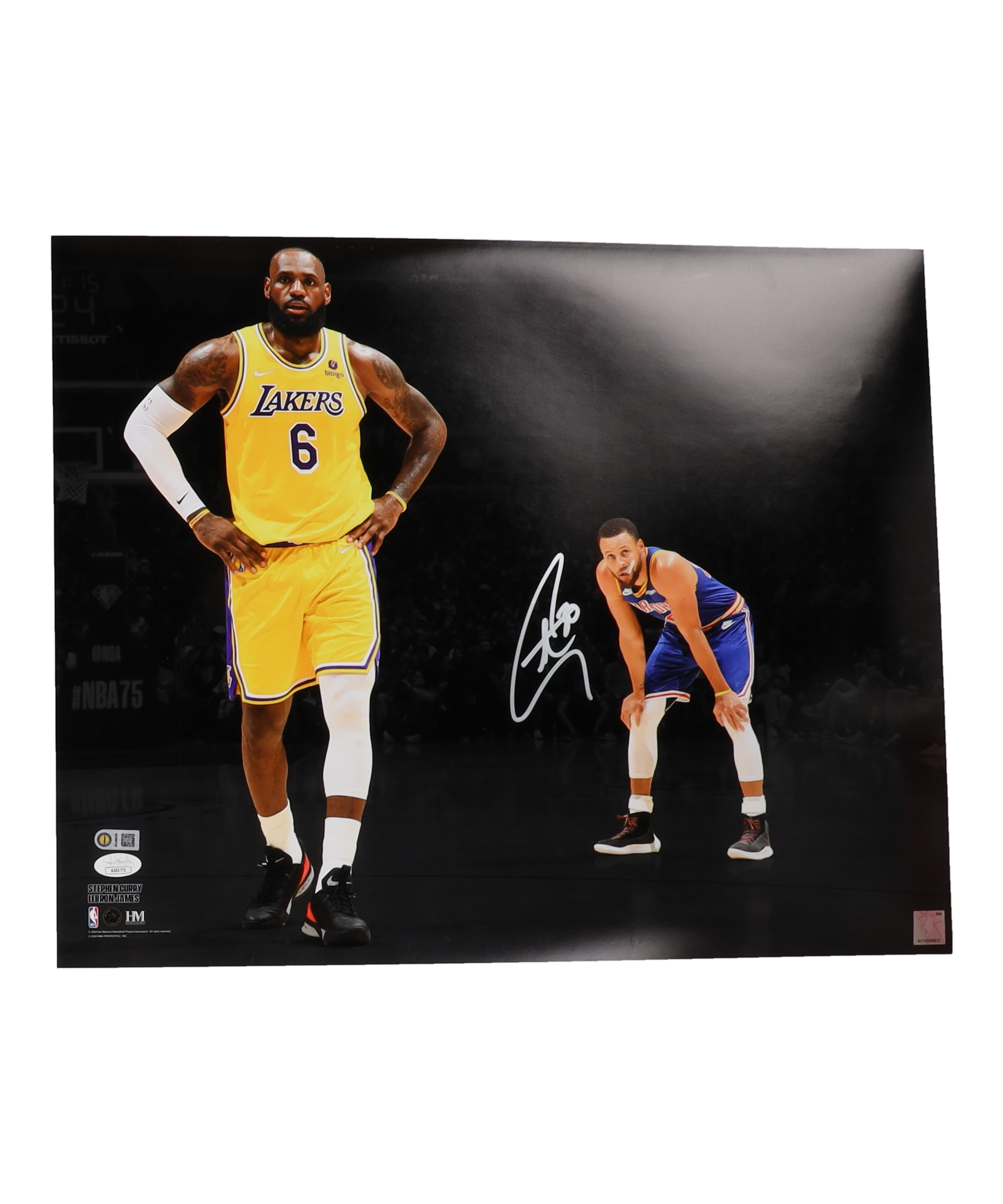 Stephen Curry Signed Warriors 16x20 Photo (JSA & Curry) at PristineAuction.com Stephen Curry Signed Warriors 16x20 Photo (JSA & Curry) at PristineAuction.com