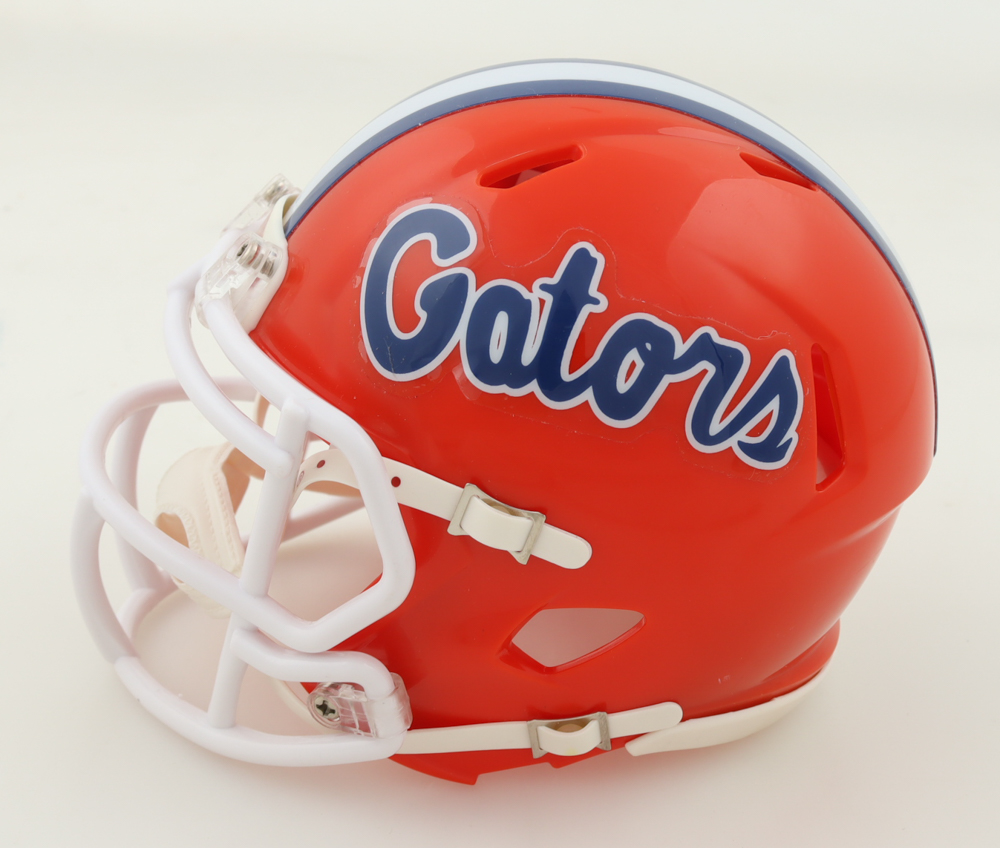 Brandon Powell Signed Florida Gators Speed Mini Helmet (JSA) at PristineAuction.com Brandon Powell Signed Florida Gators Speed Mini Helmet (JSA) at PristineAuction.com