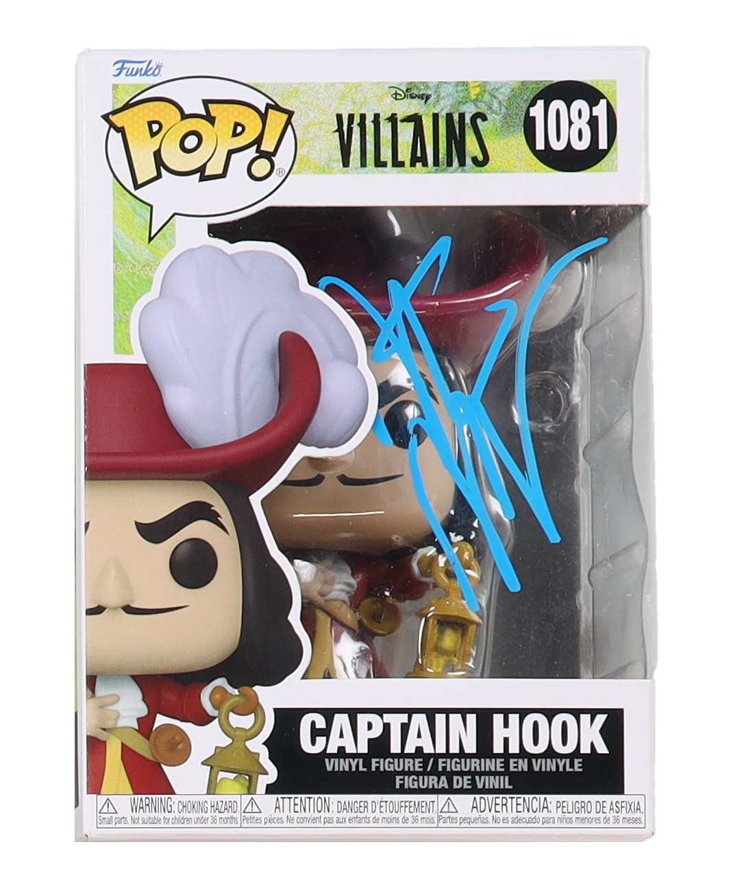Dustin Hoffman Signed "Disney Villains" #1081 Captain Hook Funko Pop! Vinyl Figure (AutographCOA) at PristineAuction.com Dustin Hoffman Signed "Disney Villains" #1081 Captain Hook Funko Pop! Vinyl Figure (AutographCOA) at PristineAuction.com