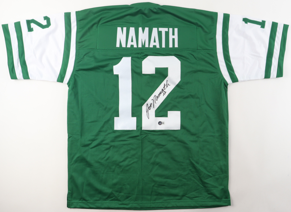 Joe Namath Signed Jersey (Beckett) at PristineAuction.com Joe Namath Signed Jersey (Beckett) at PristineAuction.com