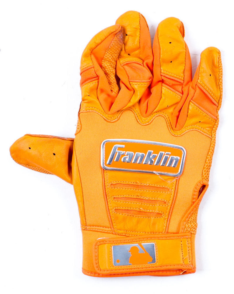 DJ Stewart Signed Game-Used Franklin Batting Glove Inscribed "Game Used" (JSA) at PristineAuction.com DJ Stewart Signed Game-Used Franklin Batting Glove Inscribed "Game Used" (JSA) at PristineAuction.com