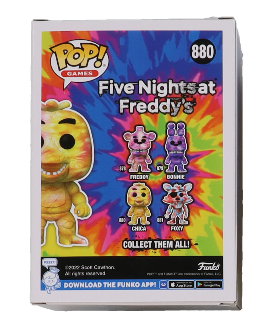 Jess Weiss Signed "Five Nights at Freddy's" Chica #880 Funko Pop! Vinyl ...