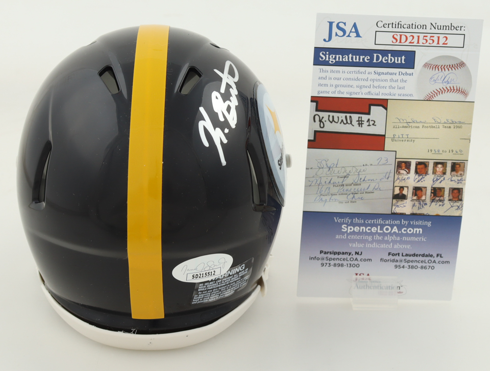 Keeanu Benton Signed Steelers Speed Mini Helmet (JSA) at PristineAuction.com Keeanu Benton Signed Steelers Speed Mini Helmet (JSA) at PristineAuction.com
