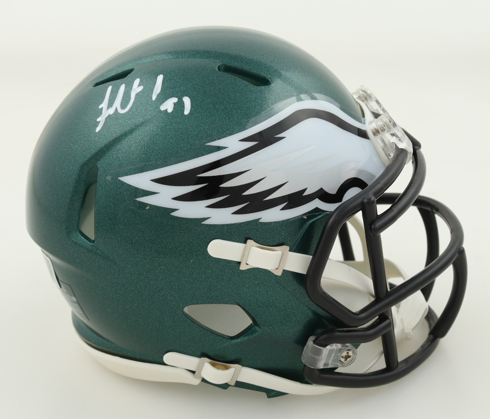 Fletcher Cox Signed Eagles Speed Mini Helmet (Beckett) at PristineAuction.com Fletcher Cox Signed Eagles Speed Mini Helmet (Beckett) at PristineAuction.com