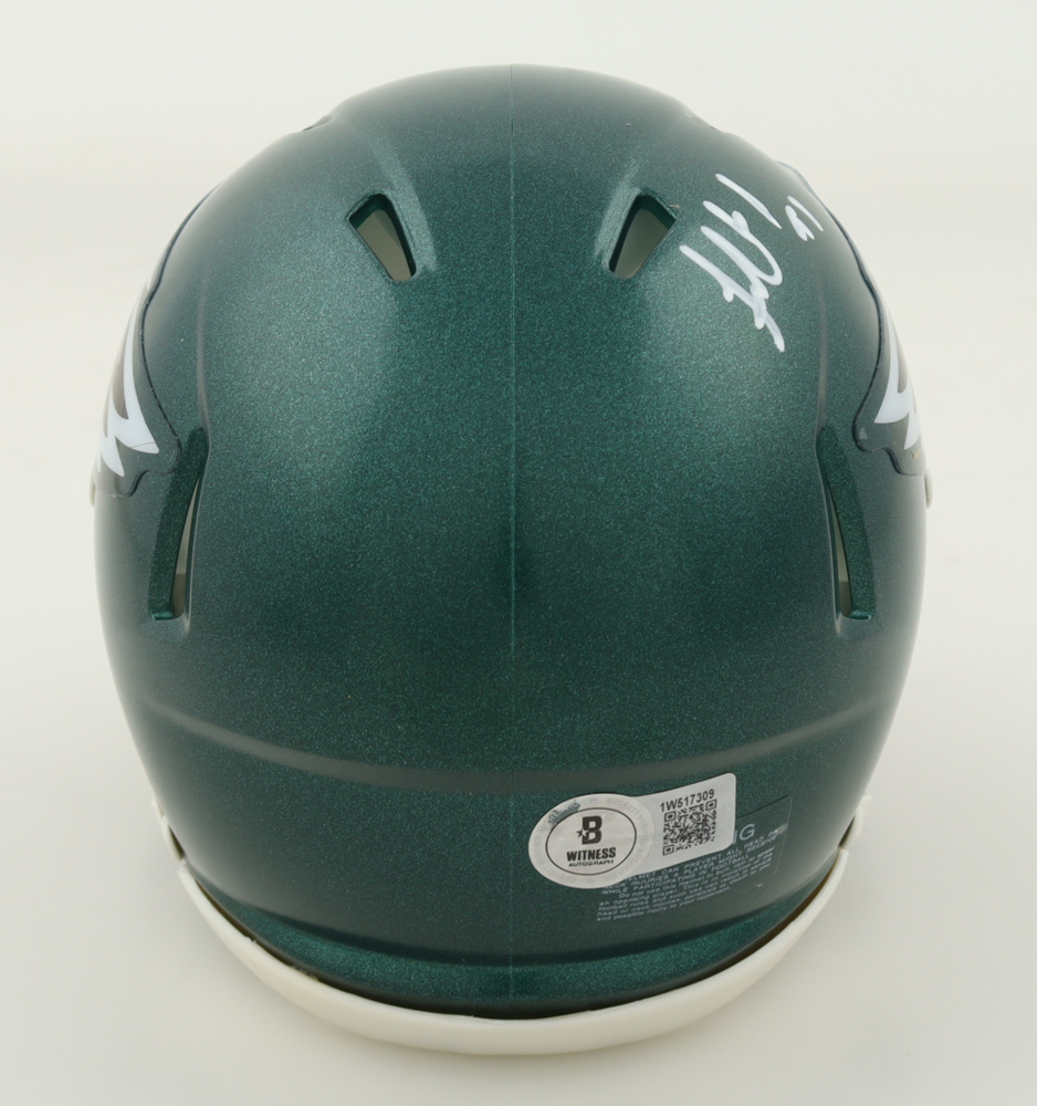 Fletcher Cox Signed Eagles Speed Mini Helmet (Beckett) at PristineAuction.com Fletcher Cox Signed Eagles Speed Mini Helmet (Beckett) at PristineAuction.com