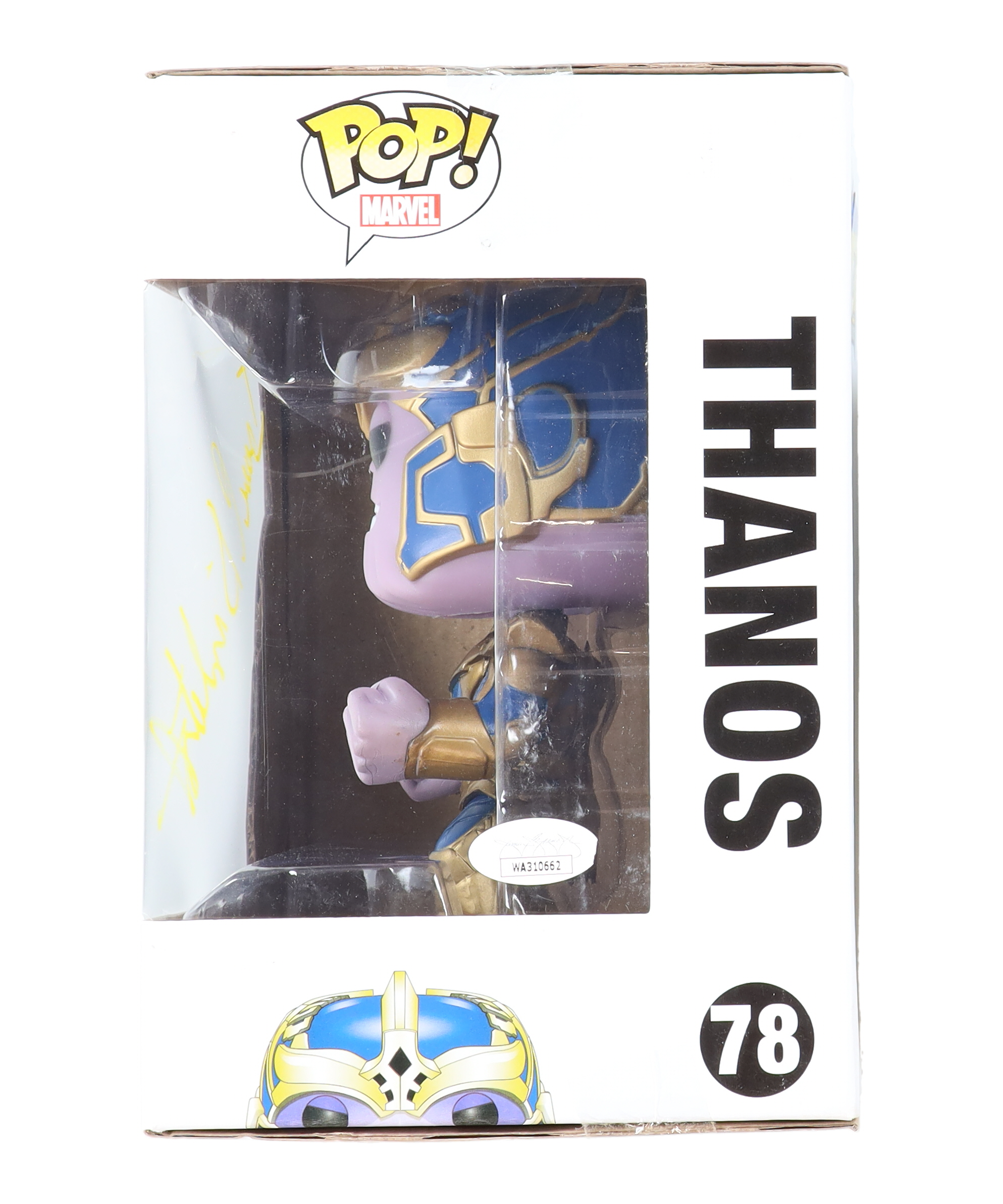 Isaac C. Singleton Jr. Signed "Guardians of the Galaxy" #78 Thanos Jumbo Funko Pop Vinyl Figure (JSA) at PristineAuction.com Isaac C. Singleton Jr. Signed "Guardians of the Galaxy" #78 Thanos Jumbo Funko Pop Vinyl Figure (JSA) at PristineAuction.com