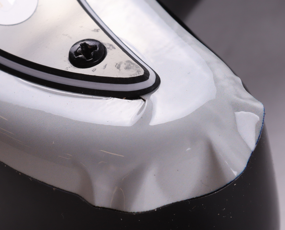 Lawrence Taylor Signed Giants 39" Electric Guitar Inscribed "LT Was A Bad Motherf***ker" (JSA) at PristineAuction.com Lawrence Taylor Signed Giants 39" Electric Guitar Inscribed "LT Was A Bad Motherf***ker" (JSA) at PristineAuction.com