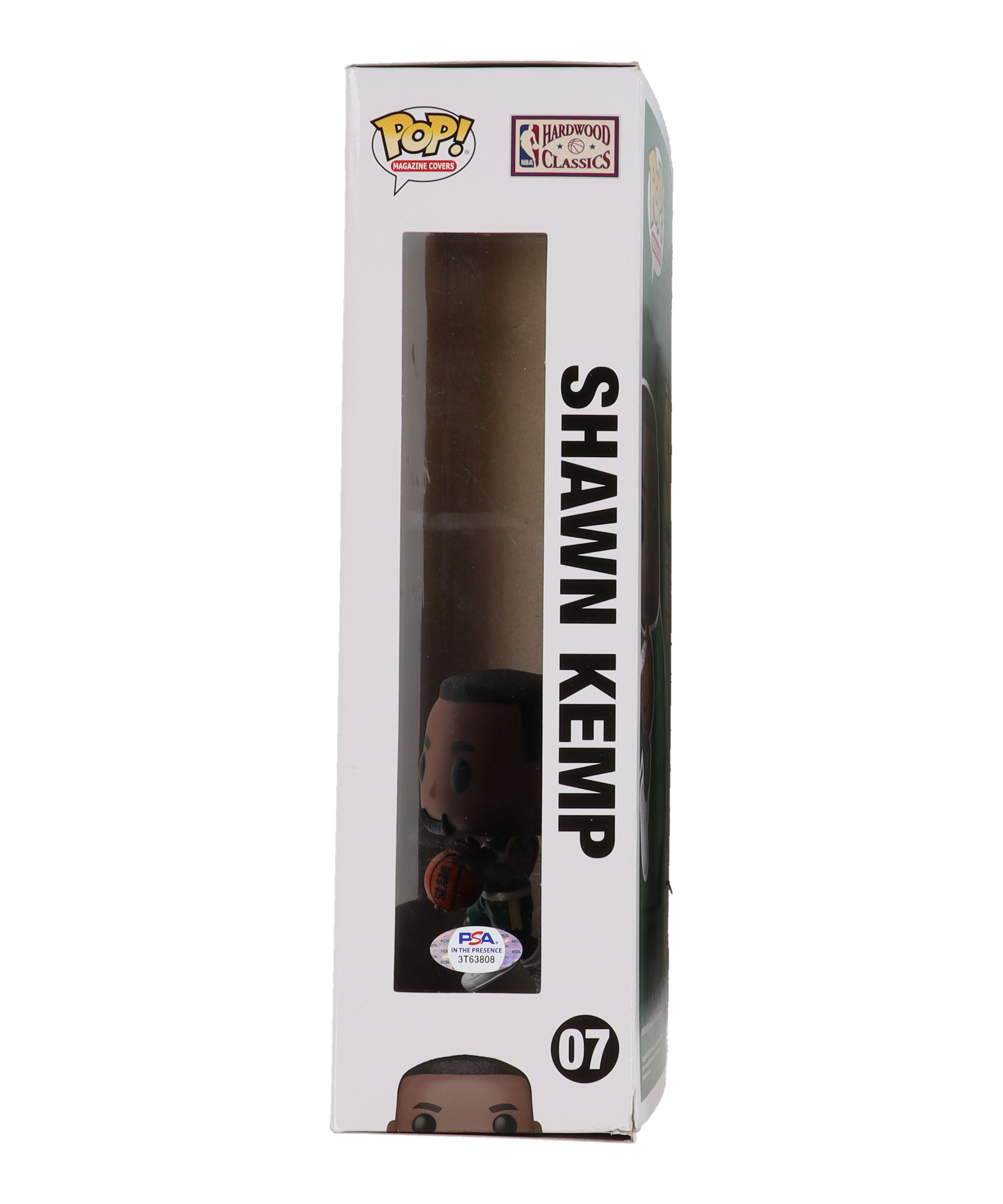Shawn Kemp Signed "SLAM" #07 Shawn Kemp Funko Pop! Magazine Cover Vinyl Figure Inscribed "Reign Man" (PSA) at PristineAuction.com Shawn Kemp Signed "SLAM" #07 Shawn Kemp Funko Pop! Magazine Cover Vinyl Figure Inscribed "Reign Man" (PSA) at PristineAuction.com