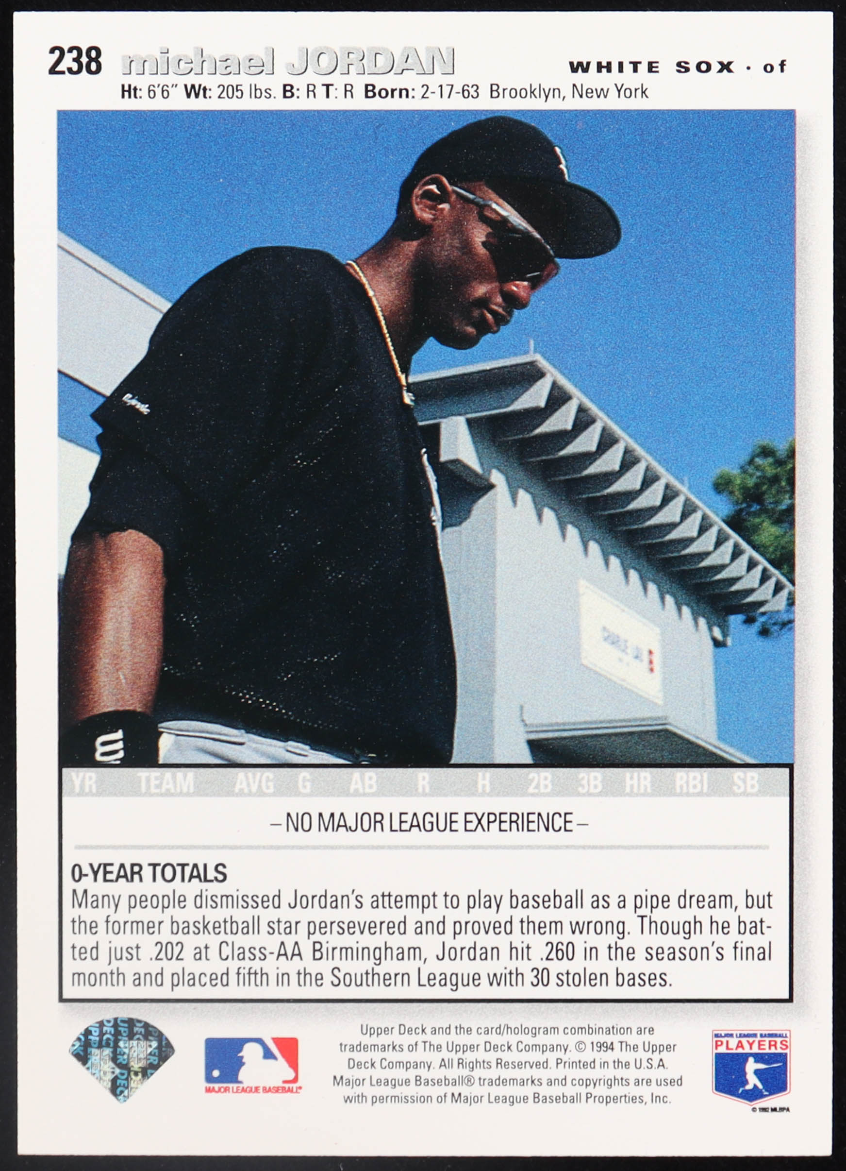 Michael Jordan 1995 Collector's Choice SE Silver Signature #238 RC at PristineAuction.com Michael Jordan 1995 Collector's Choice SE Silver Signature #238 RC at PristineAuction.com