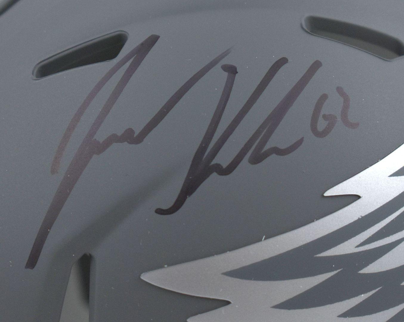 Jason Kelce Signed Eagles Slate Alternate Speed Mini Helmet (PSA) at PristineAuction.com Jason Kelce Signed Eagles Slate Alternate Speed Mini Helmet (PSA) at PristineAuction.com