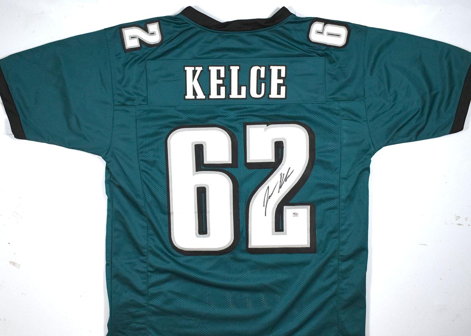 Jason Kelce Signed Jersey (PSA) at PristineAuction.com Jason Kelce Signed Jersey (PSA) at PristineAuction.com
