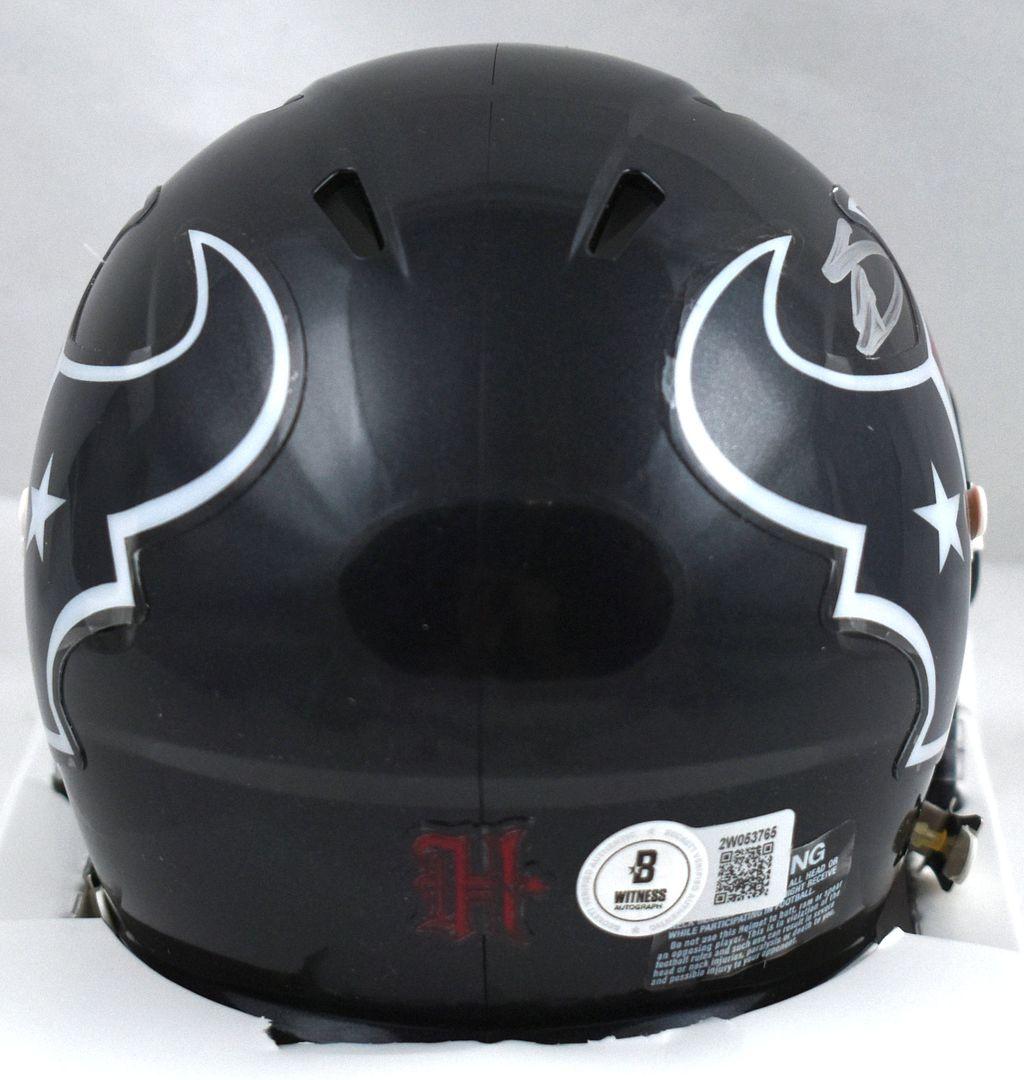 Stefon Diggs Signed Texans Speed Mini Helmet (Beckett) at PristineAuction.com Stefon Diggs Signed Texans Speed Mini Helmet (Beckett) at PristineAuction.com