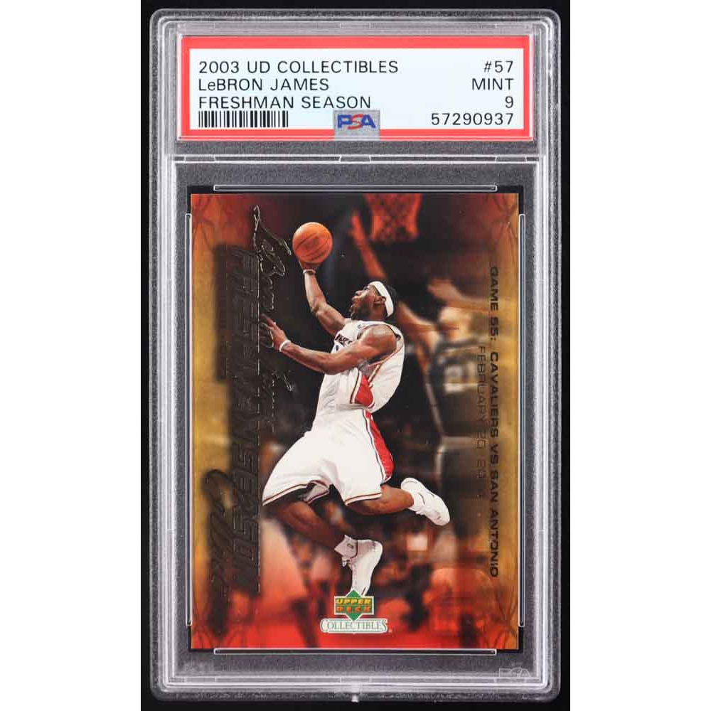 2004 upper deck lebron james