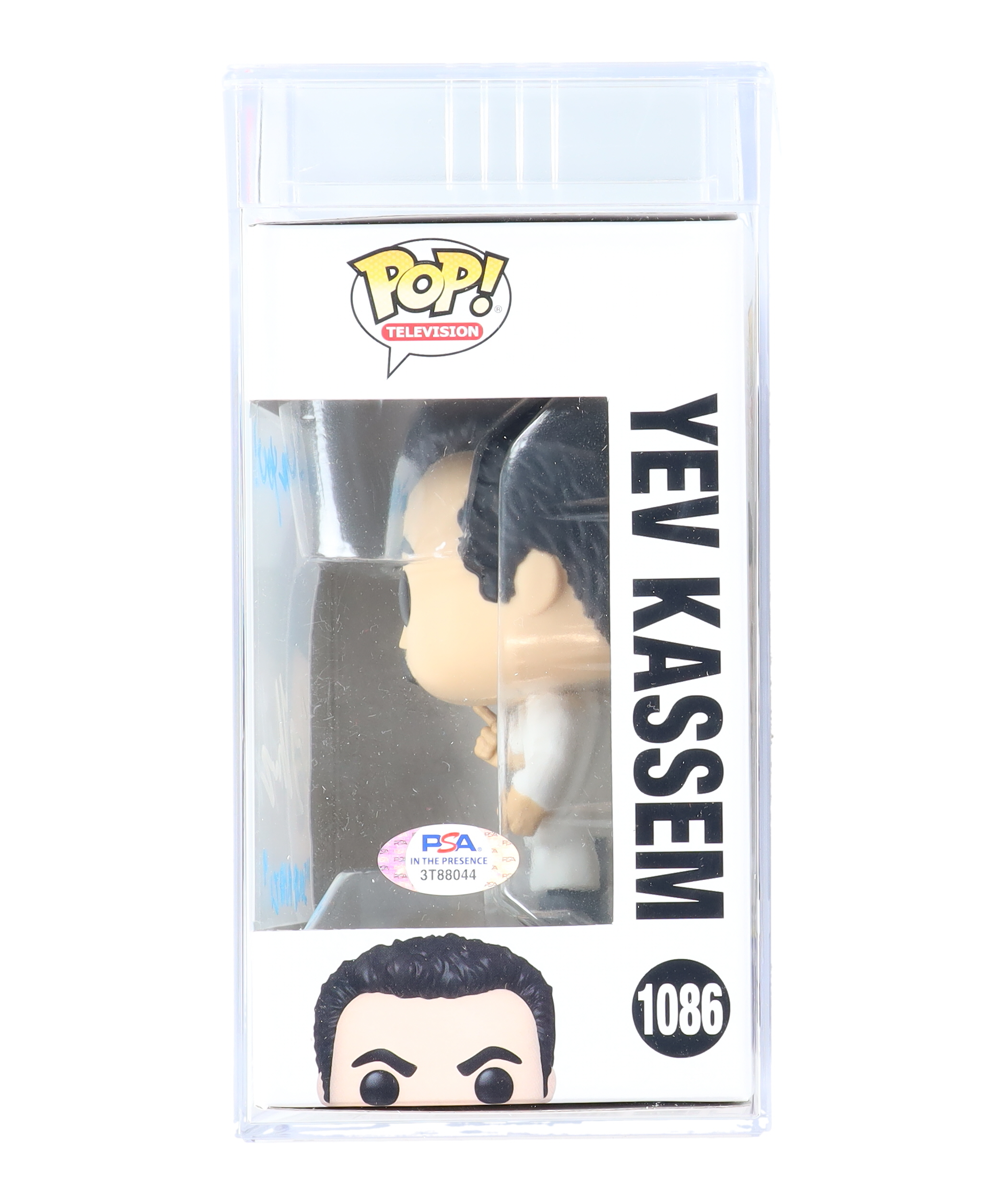 Larry Thomas Signed "Seinfeld" #1086 Yev Kassem Funko Pop! Vinyl Figure Inscribed "'Soup Nazi'" & "No Soup For You!" (PSA) at PristineAuction.com Larry Thomas Signed "Seinfeld" #1086 Yev Kassem Funko Pop! Vinyl Figure Inscribed "'Soup Nazi'" & "No Soup For You!" (PSA) at PristineAuction.com