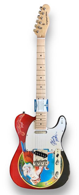 Steve Miller Signed "Steve Miller Band: Book of Dreams" 39" Electric Guitar (Beckett) at PristineAuction.com Steve Miller Signed "Steve Miller Band: Book of Dreams" 39" Electric Guitar (Beckett) at PristineAuction.com