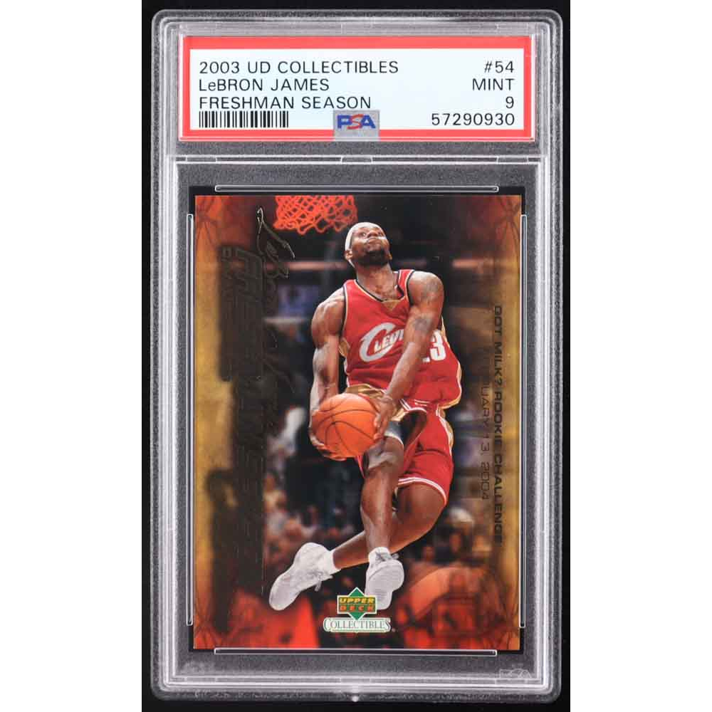 2004 upper deck lebron james