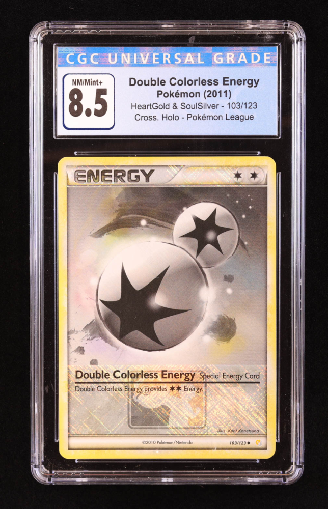 Double Colorless Energy 2011 Pokemon HeartGold &amp; SoulSilver 