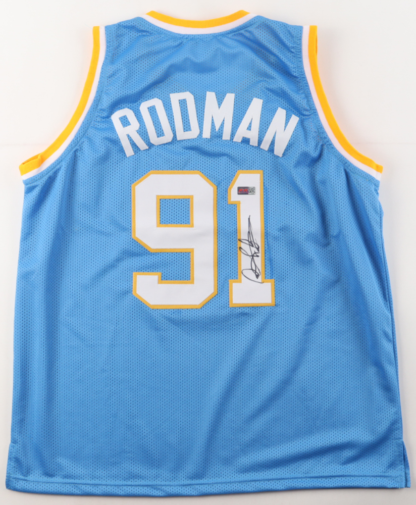 Dennis Rodman Signed Jersey (PIA) at PristineAuction.com Dennis Rodman Signed Jersey (PIA) at PristineAuction.com