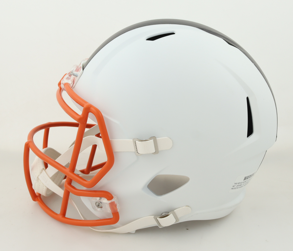 Jerome Ford Signed Browns FullSize Lunar Eclipse Alternate Speed